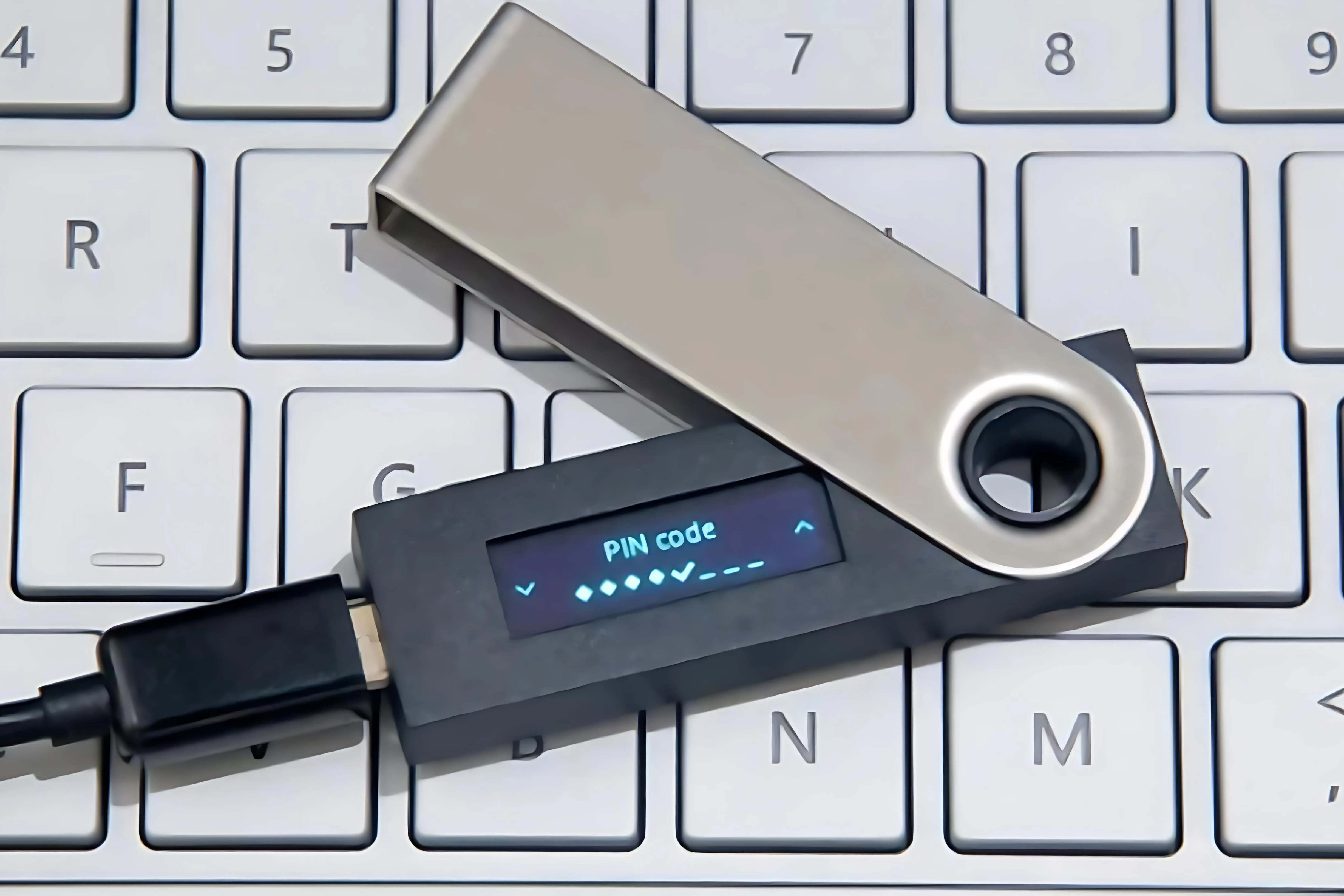 Ledger Live 同步界面示意