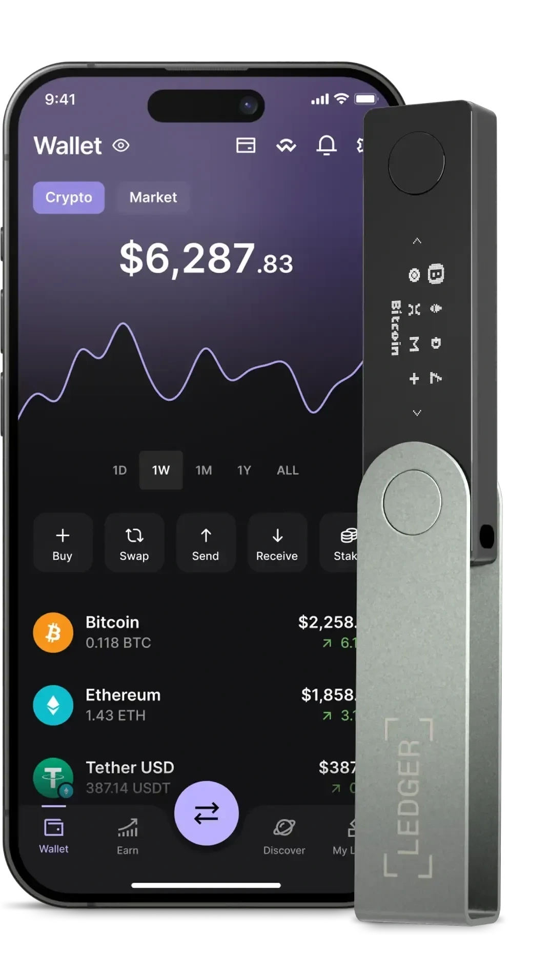 imToken App 界面 — 多链切换