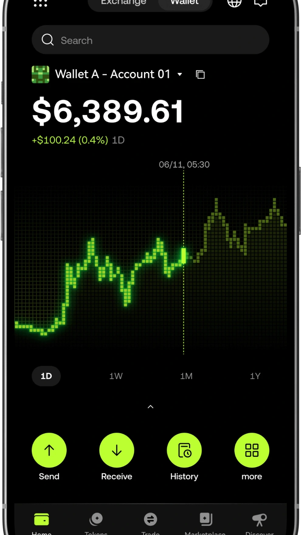 imToken App 界面 — 交易确认